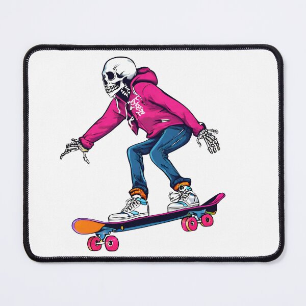 Item preview, Preppy Skeleton Skate T-Shirt Sticker designed and sold by Quarkari.