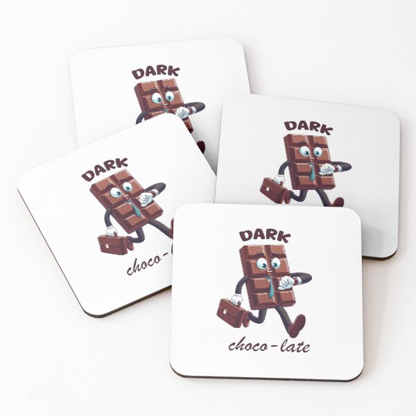 Item preview, Cool Kawwai Chocolate Funny Choco Late Design T-Shirt designed and sold by Bilalicia.