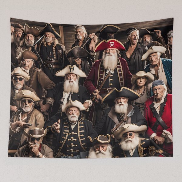 Item preview, Pensioners as Pirates designed and sold by Colin Bentham.