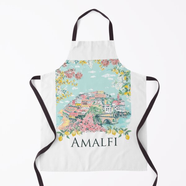 Item preview, Amalfi Italian travel Mediterranean destination, artwork by Katarina Roccella designed and sold by Katarina Roccella.