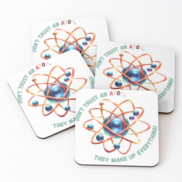 Item preview, Atoms Make Me Laugh designed and sold by HelloBeautyfull.