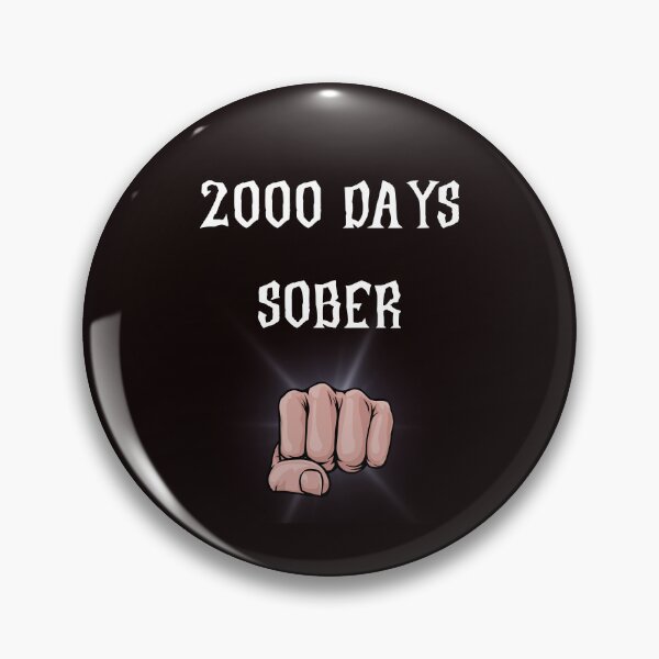 Item preview, Copy of Copy of Copy of Anniversary of sobriety. 2000 days of sobriety designed and sold by ijustwannaplay.