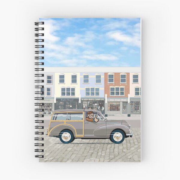 Item preview, Morris Minor Traveller in Rose Taupe designed and sold by Bigs66.