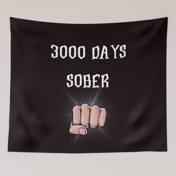 Item preview, Copy of Copy of Copy of Copy of Anniversary of sobriety. 3000 days of sobriety designed and sold by ijustwannaplay.