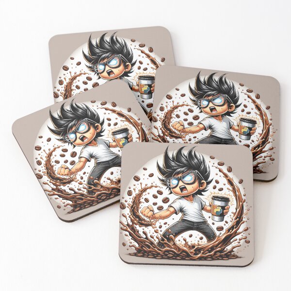 Item preview, Code Crusader's Caffeine Quest: A Sayayin's Python Adventure designed and sold by TuringTacoTales.