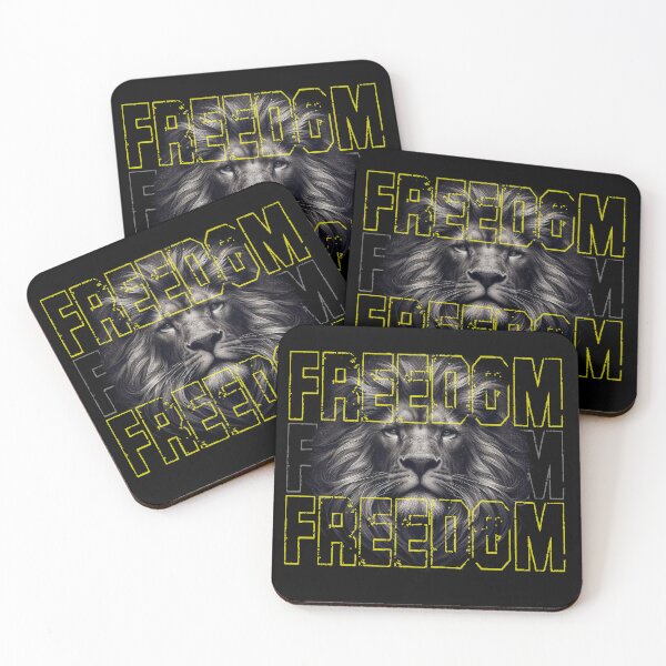Item preview, libertarian lion designed and sold by HeavenForce.