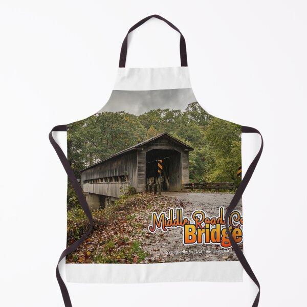 Item preview, Middle Road Covered Bridge Ashtabula County Ohio designed and sold by GestaltImagery.
