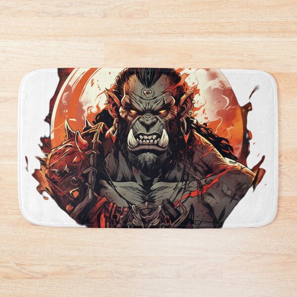 Item preview, The ugly angry warrior orc designed and sold by GruumchsGoods.