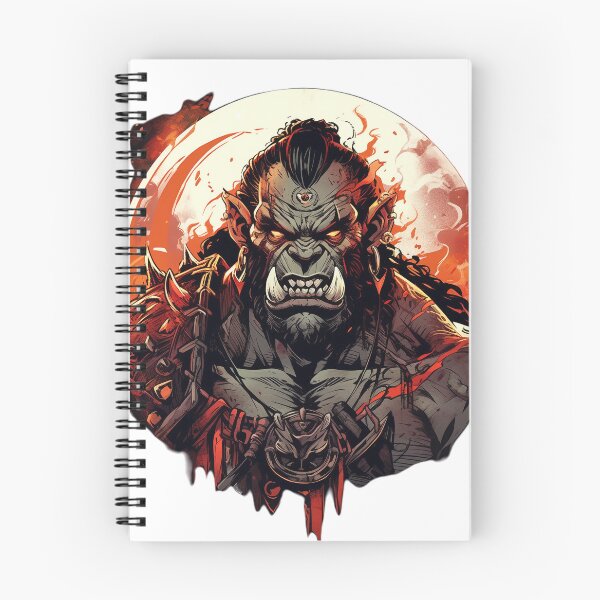 Item preview, The ugly angry warrior orc designed and sold by GruumchsGoods.