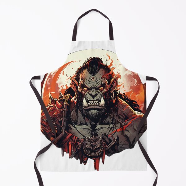 Item preview, The ugly angry warrior orc designed and sold by GruumchsGoods.