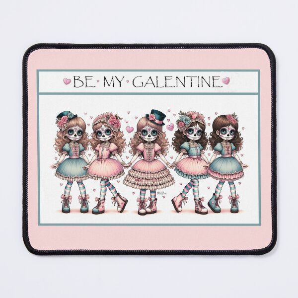 Item preview, Be My Galentine by VALPYRA SKULLSTYR cute for girls teens lgbtqia designed and sold by VALPYRA Mistress of SKULLSTYR.