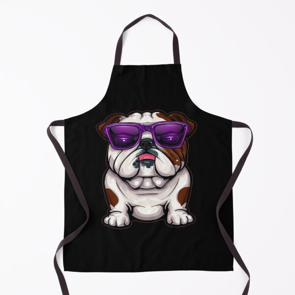 Item preview, Cool Bulldog With Purple Sunglasses Dog designed and sold by Upraised.