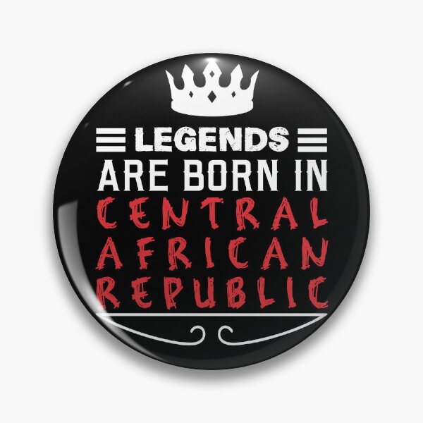 Item preview, Legends are born in Central African Republic designed and sold by BYNDART.