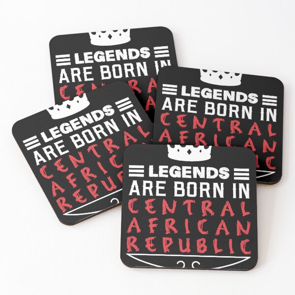 Item preview, Legends are born in Central African Republic designed and sold by BYNDART.