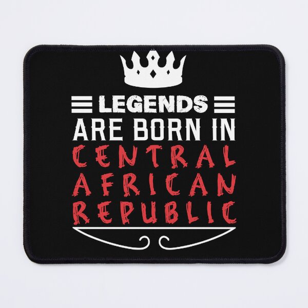 Item preview, Legends are born in Central African Republic designed and sold by BYNDART.