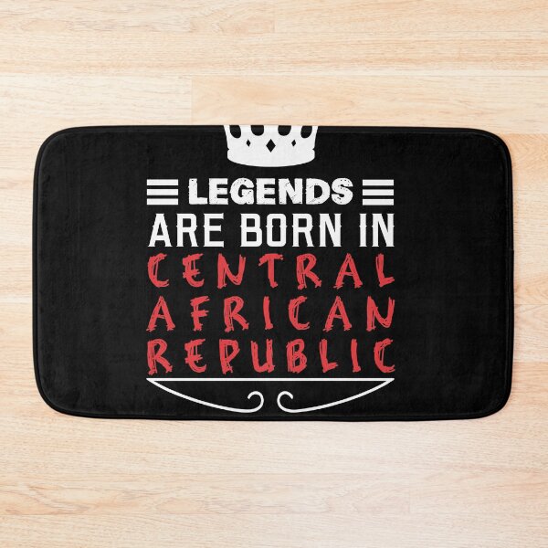Item preview, Legends are born in Central African Republic designed and sold by BYNDART.