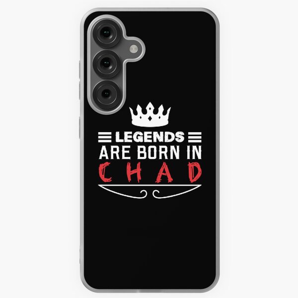 Item preview, Legends are born in Chad designed and sold by BYNDART.