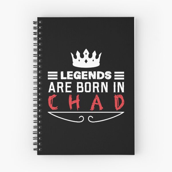 Item preview, Legends are born in Chad designed and sold by BYNDART.