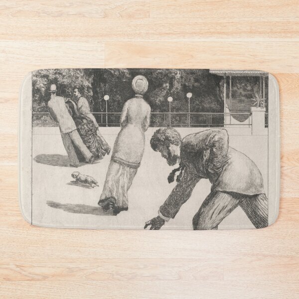 Item preview, Max Klinger Finding a Glove Fine Art Charcoal designed and sold by InteriorRefine.