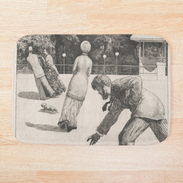Item preview, Max Klinger Finding a Glove Fine Art Charcoal designed and sold by InteriorRefine.