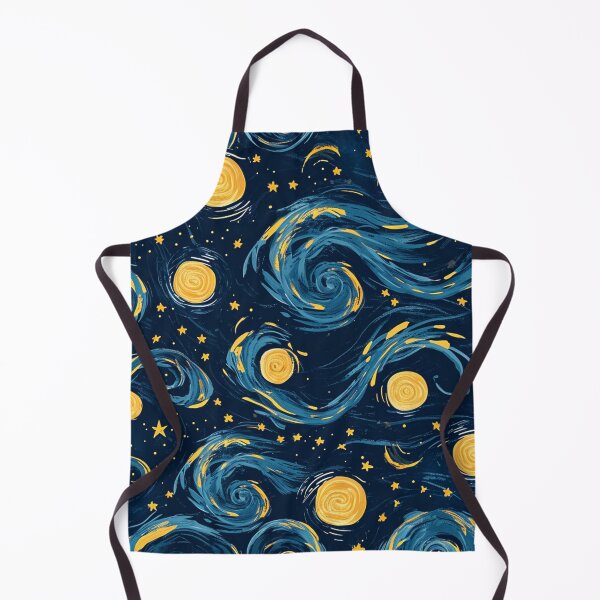 Item preview, Starry Night Pattern 2 designed and sold by Kobi-PrintVibes.