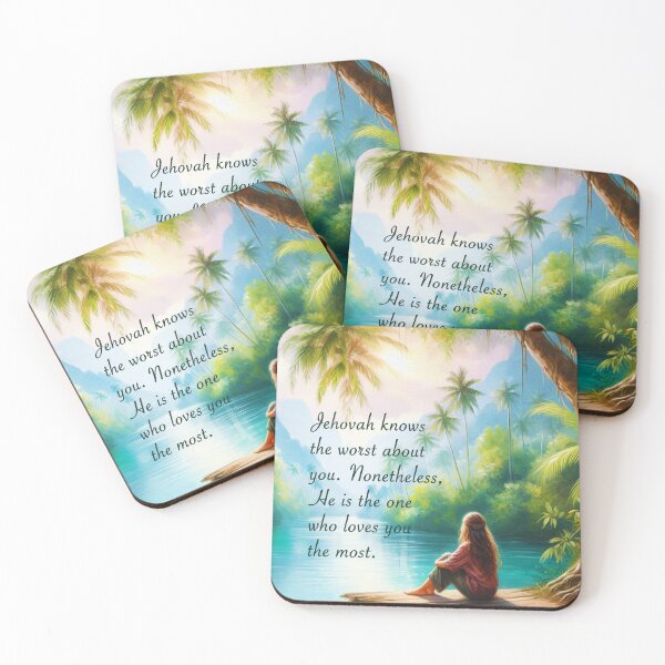 Item preview, Jehovah Loves You Quote (For Her) designed and sold by Paper Bee Gift Shop.