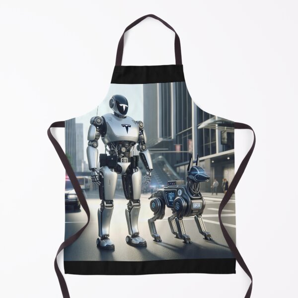 Item preview, Tesla bot designed and sold by TEEJAMBOREE.