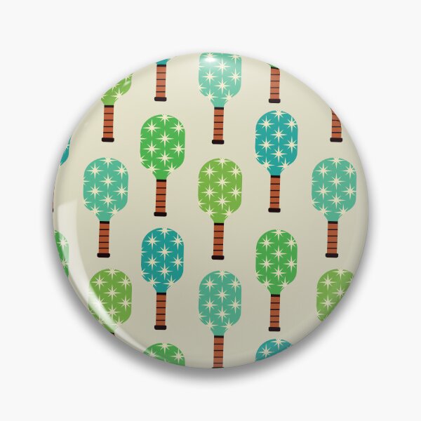 Item preview,  Pickleball Paddles With Mid Century Retro Starbursts  designed and sold by Yasminepatterns .