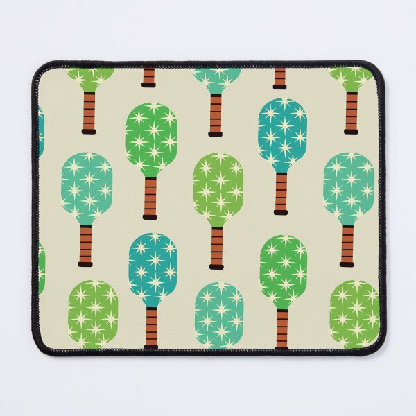 Item preview,  Pickleball Paddles With Mid Century Retro Starbursts  designed and sold by Yasminepatterns .