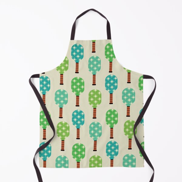 Item preview, Pickleball Paddles With Mid Century Retro Starbursts designed and sold by Yasminepatterns .