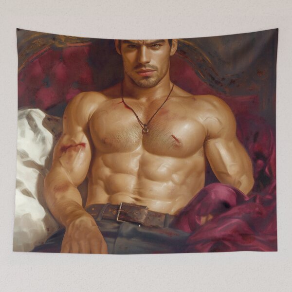 Item preview, Heart-throb Handsome Print designed and sold by JaimeLikes.
