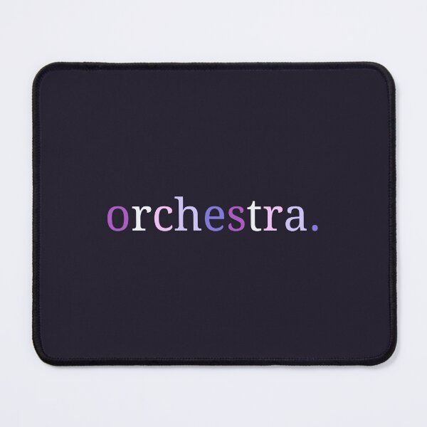 Item preview, Orchestra purple monochrome title designed and sold by artdesignbysam.