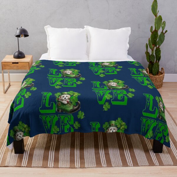 Item preview, St Patricks Day Love Puppy, Let The Shenanigans Begin, Lucky Shamrock Irish Culture, Shenanigans Squad designed and sold by Adri Barnard.