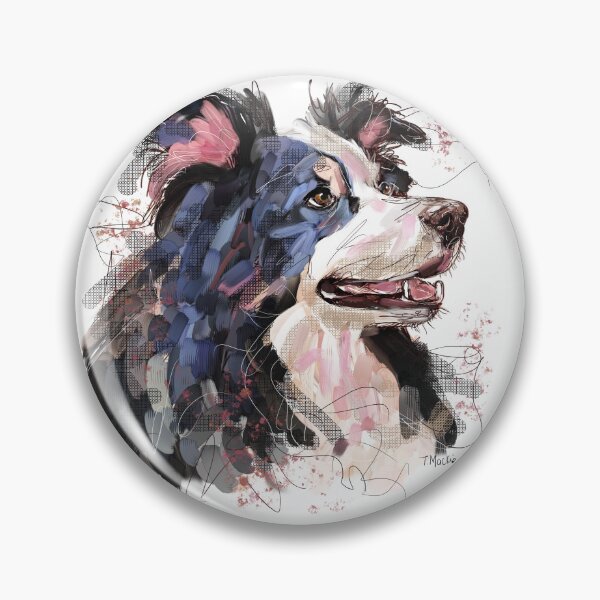 Item preview, Border Collie Dreaming designed and sold by TraceyMackieArt.