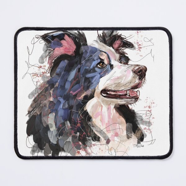 Artikelvorschau, Border-Collie-Traum entworfen und verkauft von TraceyMackieArt.