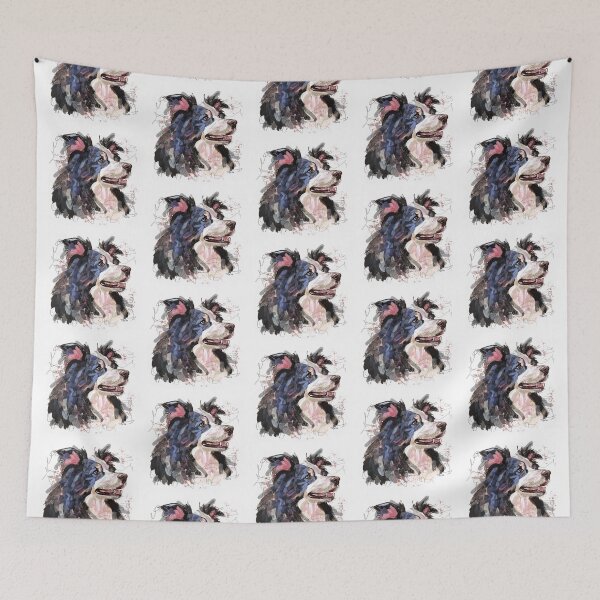 Item preview, Border Collie Dreaming designed and sold by TraceyMackieArt.