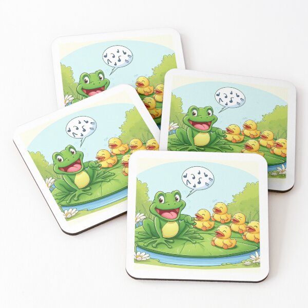 Item preview, Friendly Chat on the Lily Pad designed and sold by Design Shop.