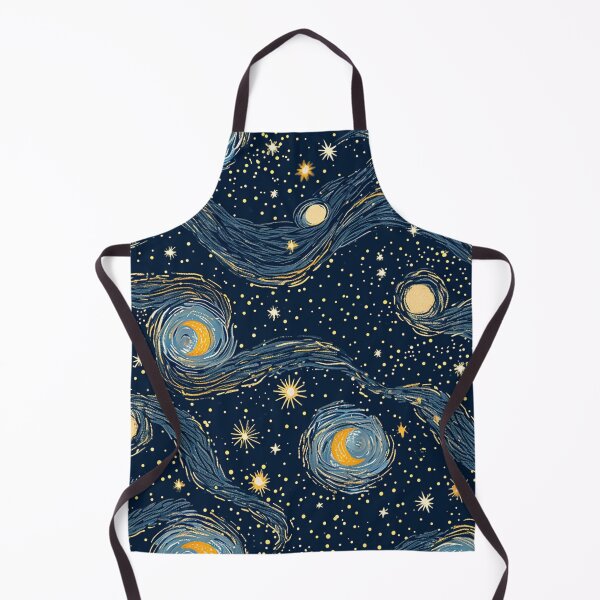 Item preview, Starry Night Pattern 3 designed and sold by Kobi-PrintVibes.