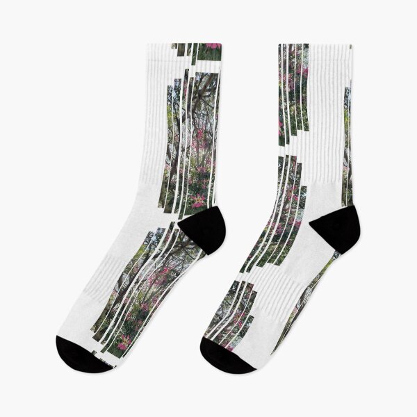 Item preview, Pink Flowers in a Tree: A Touch of Beauty designed and sold by tadeba.