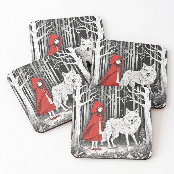 Item preview, little red riding hood and the wolf designed and sold by Mozyden.