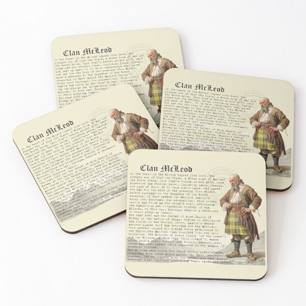 Item preview, McLeod Scottish Clan History  designed and sold by BagTown Clans.