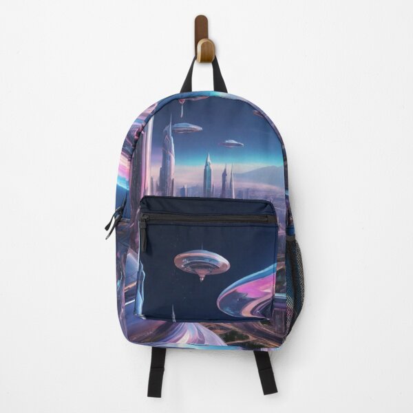 Item preview, A Vector Art Illustration of a Utopian Cityscape designed and sold by Best-Art-32.