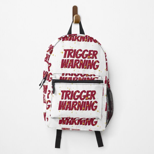 Item preview, Trigger warning designed and sold by Drawmecute.