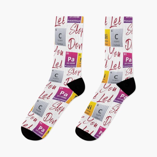 Item preview, DONT LET PANIC STOP YOU - Positive, motivational, funny quotes written by chemical elements designed and sold by VugArtShop.