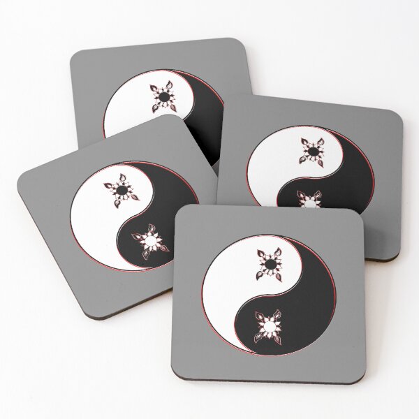 Item preview, yin yang balance harmony design eastern philosophy flower designed and sold by 4rpixs.