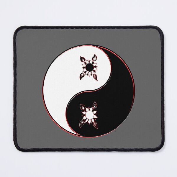 Item preview, yin yang balance harmony design eastern philosophy flower designed and sold by 4rpixs.