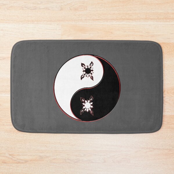 Item preview, yin yang balance harmony design eastern philosophy flower designed and sold by 4rpixs.