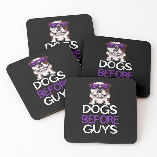 Item preview, Dogs Before Guys Funny Dog Design designed and sold by Upraised.
