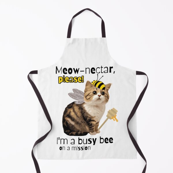Item preview, Funny Cute Bee Cat With Wings Asks For Nectar designed and sold by WildPalette-Art.