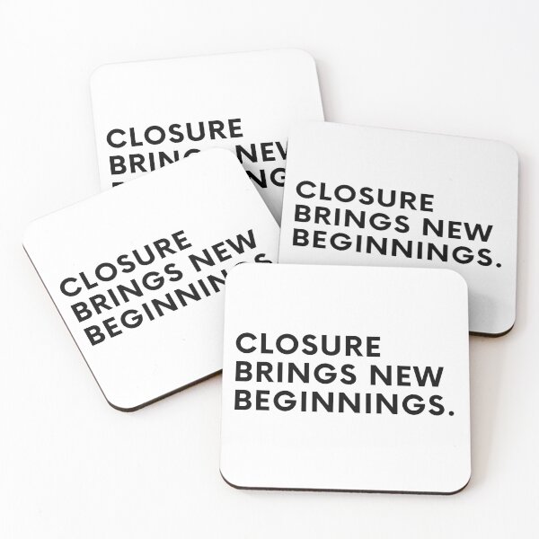Item preview, Closure brings new beginnings. designed and sold by Bananobanini.